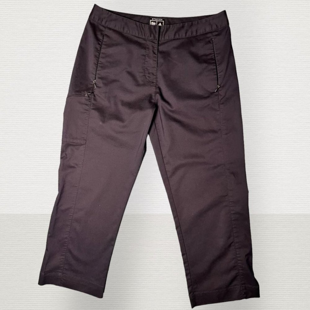 Women's Adidas Stretch Golf 5 Pocket Capri Chinos Size 4